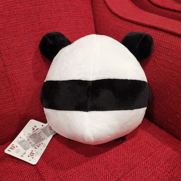 New Rilakkuma Panda Kiiroitori with Apple 7" plush San-X - Picture 4 of 6